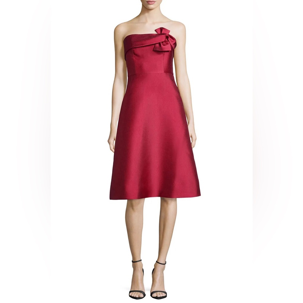 ERIN Erin Featherston Red Bow Katie Dress Size 10